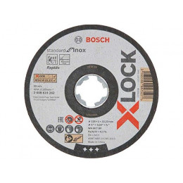Круг отрезной 125х1.0x22.2 мм для нерж. стали X-LOCK Standard for Inox BOSCH