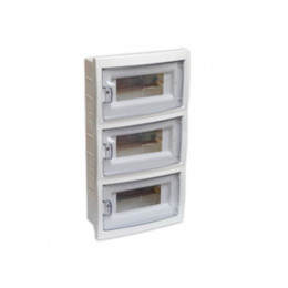 Бокс пласт. 36 модулей скрытый с крышкой IP 40, BYLECTRICA