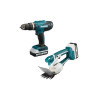 Аккум. дрель-шуруповерт MAKITA LXT HP488D + аккум. кусторез UM110D