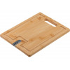 Доска разделочная из бамбука с точилкой для ножей, 28х22х1.5 см, BAMBOO, PERFECTO LINEA