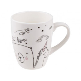 Кружка керамическая, 360 мл., FUNNY ANIMALS-2, PERFECTO LINEA