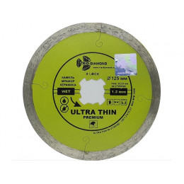 Алмазный круг 125х22 мм по керамике сплошн.ультратонкий Ultra Thin Premium  X-Lock TRIO-DIAMOND
