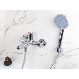 Смеситель для ванны (Lt) D35, серия Lotus хром, a-five