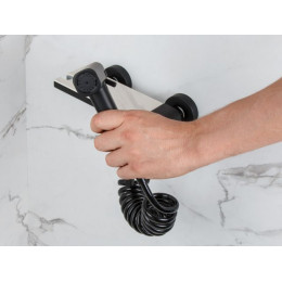 Смеситель для биде (Lt) D35, серия Lotus черный, a-five