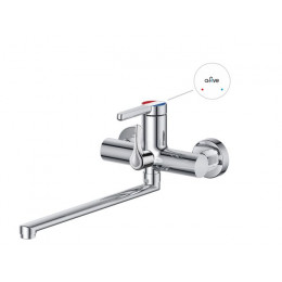 Смеситель для ванны (Lt) D35, серия Lotus хром, a-five