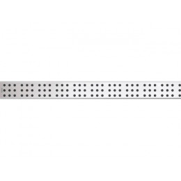 Решетка для водоотводящего желоба, нержавеющая сталь-глянец, CUBE-550L, Alcaplast