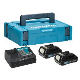 Комплект аккумулятор 12.0 В BL1016 2 шт. + зарядное устройство DC10SB в кейсе