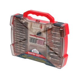 Набор аксессуаров для гравера WORTEX 145 предметов (универсальный)