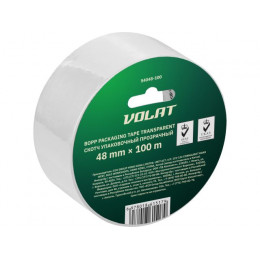 Скотч упаковочный прозрачный 48ммх100м ВОЛАТ
