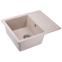 Мойка кухонная из искусственного камня PLATINUM гранит 570х465 мм, AV Engineering
