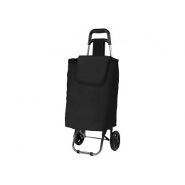 Сумка-тележка хозяйственная на колесах 20 кг, черная, PERFECTO LINEA