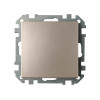 Выключатель 1 клав. (cкрытый, 10А) шампань, Стиль, Bylectrica