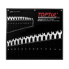 Набор ключей комбинир. 6-32мм 26шт (черное полотно) TOPTUL