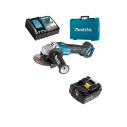 Аккум. углошлифмашина MAKITA LXT DGA 504 RT в чем.