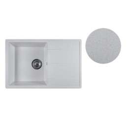 Мойка кухонная из искусственного камня BENEFIT олово 730х470 мм, AV Engineering