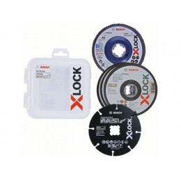 Набор кругов 125х1.0x22.2 мм X-LOCK BOSCH (5 шт.)