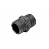 Ниппель 1 1/4" нар.-нар. чугун черн., AV Engineering