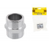 Ниппель 1/2" нар.-нар. ХРОМ, AV Engineering (инд. упак.)