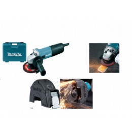 Одноручная углошлифмашина MAKITA 9558 HNRK в кейсе