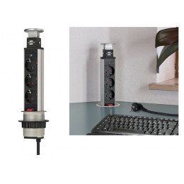 Удлинитель-башня 2м Tower-Power (3 роз, H05VV-F 3G1.5) Brennenstuhl