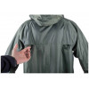 Плащ-дождевик ПВХ "Тайфун" р. 44-46 рост 170-176 зеленый