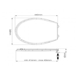 Сиденье для унитаза AV Engineering,  AV Engineering
