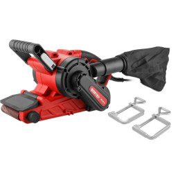 Ленточная шлифмашина Wortex SB 7611 E в кор. 1150 Вт, лента 76х533 мм, крепление к столу