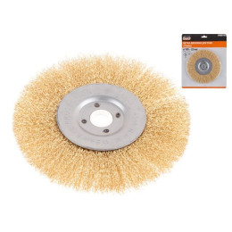 Щетка дисковая гофр.180ммх22мм GEPARD (GP0896-180)