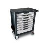 Тележка для инструмента 8 секций TOPTUL