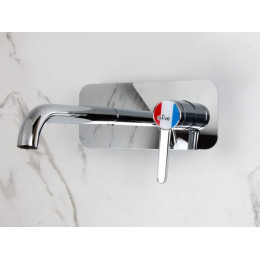 Смеситель для ванны (Lt) D35, серия Lotus хром, a-five