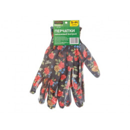 Перчатки нейлон, нитриловое покрытие, черные STARTUL GARDEN