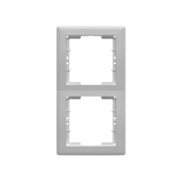 Рамка 2-ая вертикальная белая, DARIA, MUTLUSAN