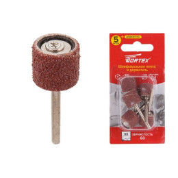 Шлифовальная лента 13 мм, зерно 60 + держатель WORTEX
