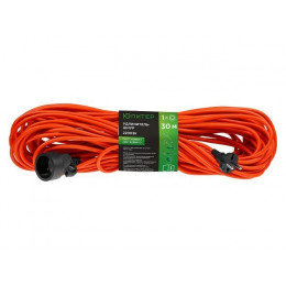 Удлинитель-шнур 30м (1 роз., 2,2кВт, б/з, ПВС 2х1) Юпитер