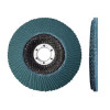 Круг лепестковый 125х22мм ZK60 плоск. КЛТ1 LUGAABRASIV