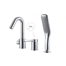 Смеситель для ванны (Lt) D35, серия Lotus хром, a-five