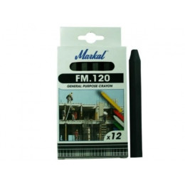 Мелок для маркировки на основе воска MARKAL FM.120 ЧЕРНЫЙ