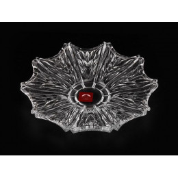 Блюдо стеклянное, круглое, 200 мм, Империал (Imperial), SAKURA