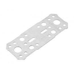 Пластина крепежная 130х53 белый цинк Цвiк