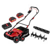 Аккум. аэратор-скарификатор WORTEX CAE 3736 ALL1 XLT SET БЕСЩЁТ.ДВИГ., 18В+18В, шир. 37 см