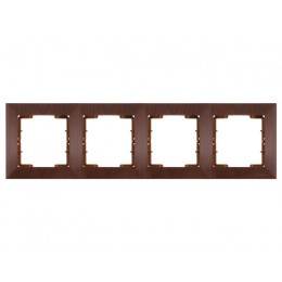 Рамка 4-ая горизонтальная орех, DARIA, MUTLUSAN