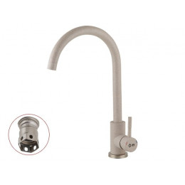 Смеситель для кухни (SUS 304) D35, серия ZAR песочный AV Engineering