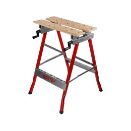 Верстак складной WORTEX WB 1060 в кор. БАМБУК, 605x640x800 мм, регулировка столешницы