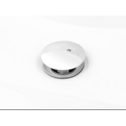 Выпуск для умывальника click/clack, большая крышка с переливом, хром, 1 1/4", AV Engineering