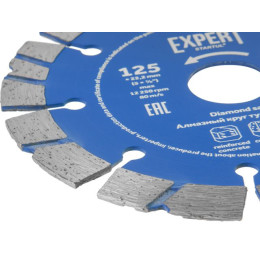 Алмазный круг 125х22 мм турбо-сегментный EXPERT STARTUL (SE8003-125)