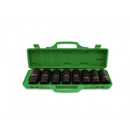 Набор головок ударн. 3/4" 22-38мм 6гр. 8шт глубокие TOPTUL