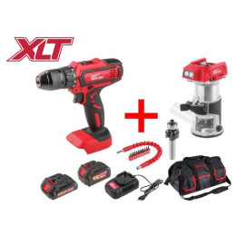 Аккум. дрель-шуруповерт WORTEX BD 1825-1 DLi в кор. ALL1 + АКЦИЯ!