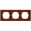 Рамка 3-ая горизонтальная орех, RITA, MUTLUSAN