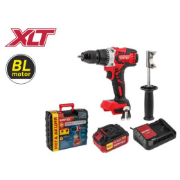 Аккум. дрель-шуруповерт WORTEX BD 2030 Dli в чем. ALL1 XLT SET БЕСЩЕТ., 18 В, 80 Н*м, 1х4 Ач