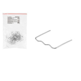 Скоба волнообразная 0,6 мм WORTEX для WG 7001, WG 7002 100шт. в уп.